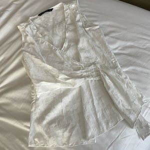White Zara tank top